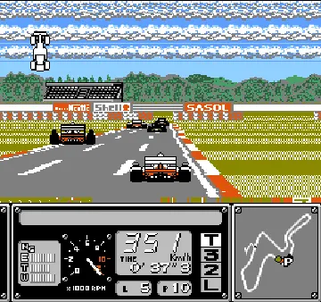 F-1 Sensation (Japan) (En) screen shot game playing